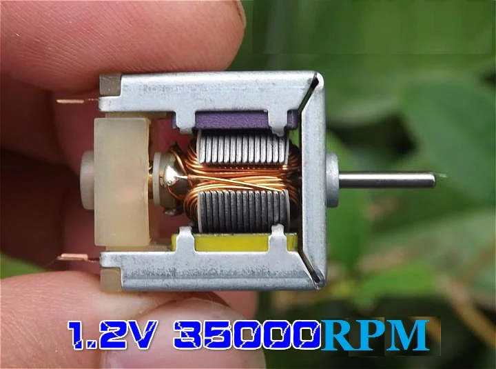 

10PCS N20 Strong Magnetic Micro DC Bare Motor with Carbon brush Convenient and practical,FREE SHIPPING!!!