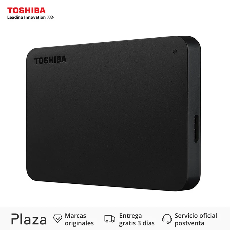 

Toshiba HDTB420EK3AA 2 TB 3.0 (3.1 Gen 1) 5000 Mbit / s USB with power supply Black External hard drives