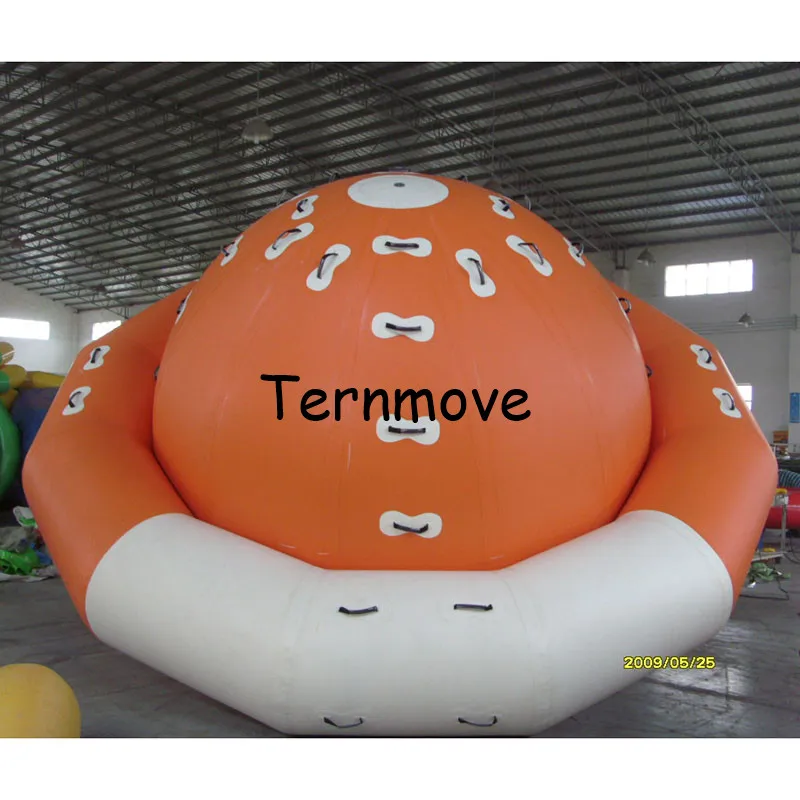 

inflatable balance water gyro 3m water game playing inflatable toy summer water park used, pvc air toys floating waters park