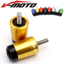 Аксессуары для мотоциклов ЧПУ 7/8 ''22 мм Руль рукоятки «Грипсы» бар Кепки концевые заглушки для Yamaha FZ8 2011 2012 2013