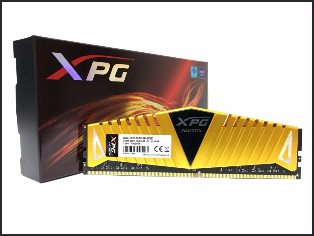 ADATA XPG Z1 PC4 8 Гб 16 Гб DDR4 3000 3200 2666 мгц PC ram Память DIMM 288-pin Настольный ram Внутренняя Память ram 3000 МГц 3200 МГц