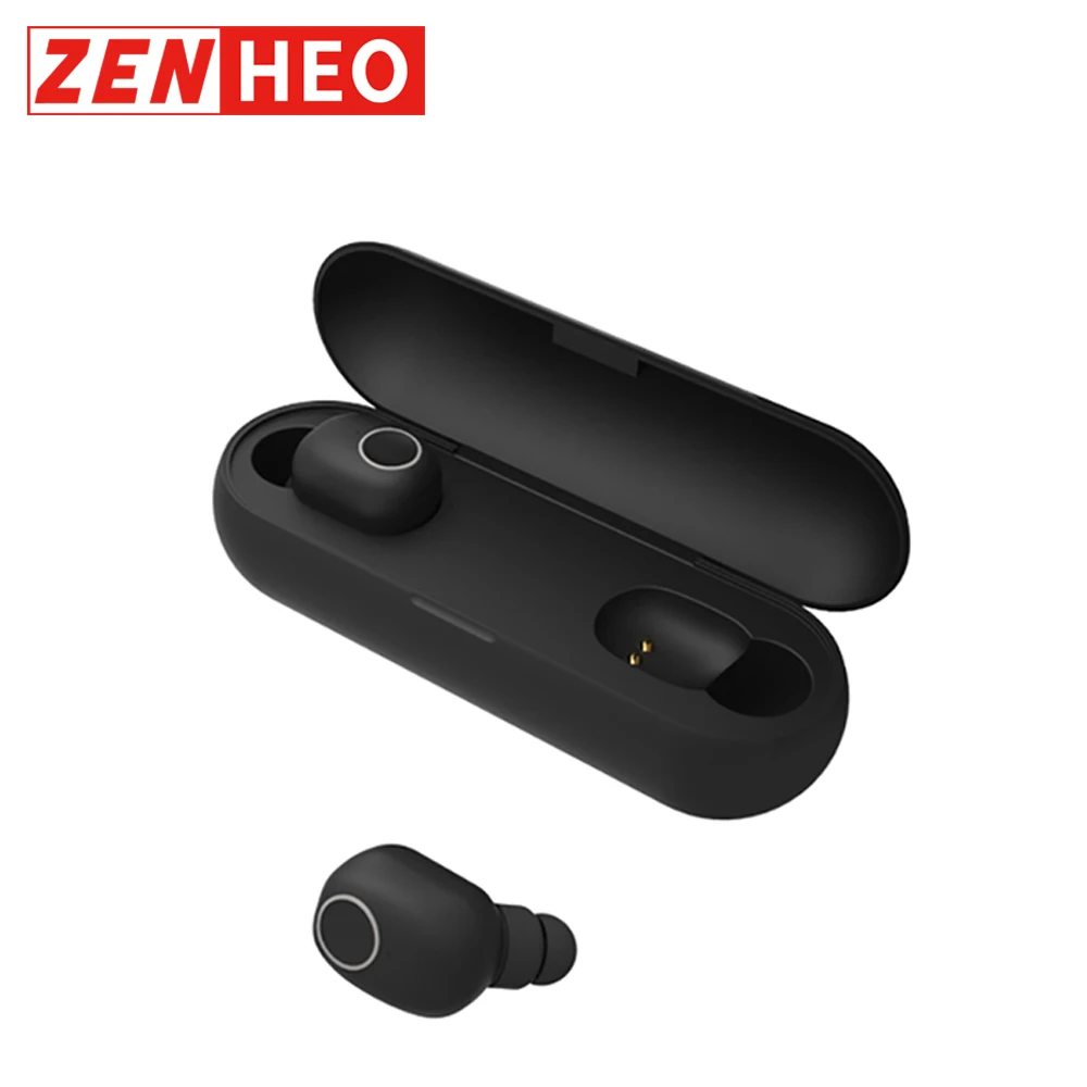 

ZENHEO Q1 TWS Earbuds In Ear Handsfree For Phone Drive Gaming Earpiece Waterproof Wireless Earphones Sport With Charging Box