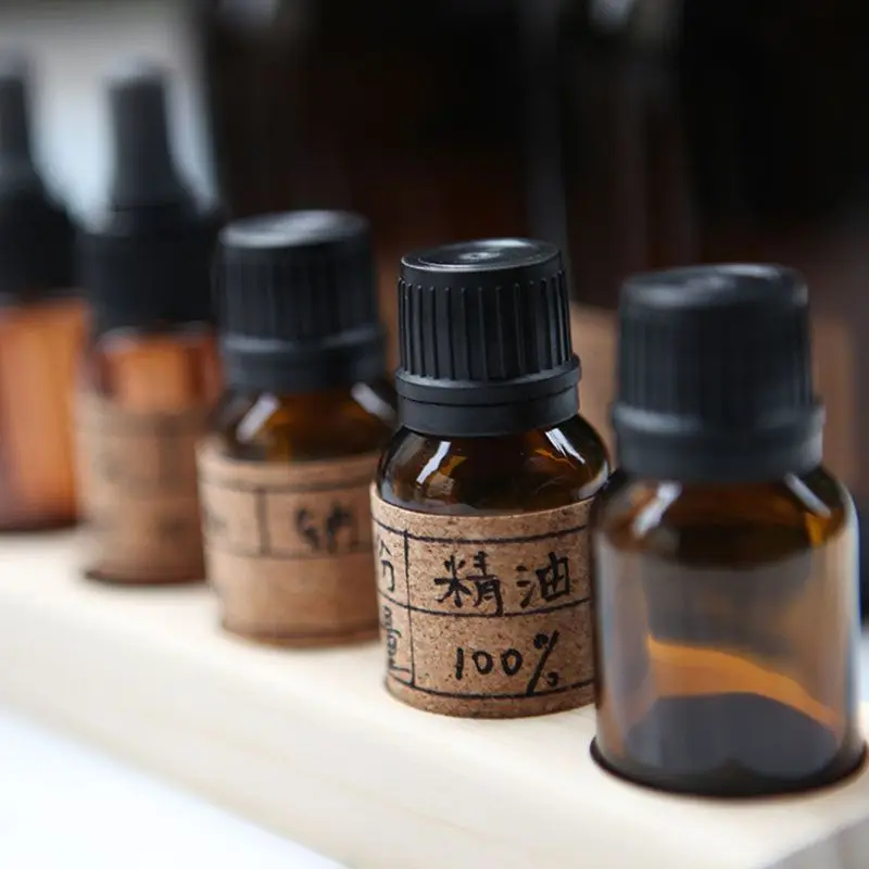 

Water Pine Circle Blank Essential Oil Bottle Labels Sealing Sticker Candy Bag Bottle Tag Self Adhesive Message Labels Noticeboar