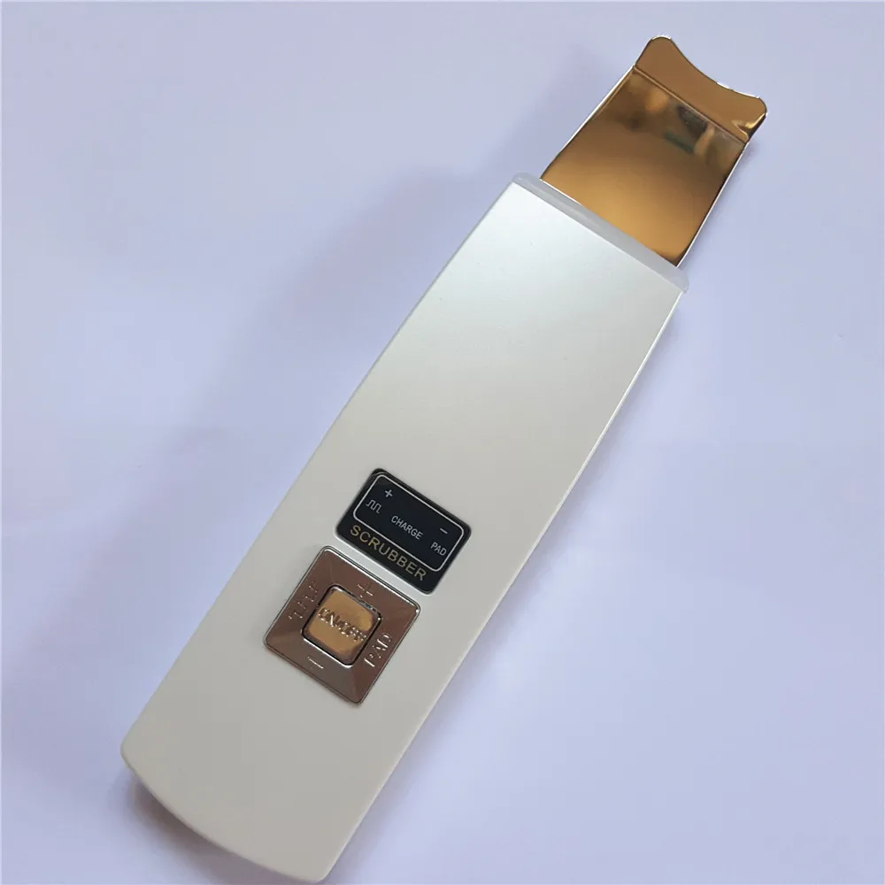  Portable Ultrasonic Facial Cleaner Face Care Tool Acne Removal Skin Cleaning Scrubber Ultrasound Pe