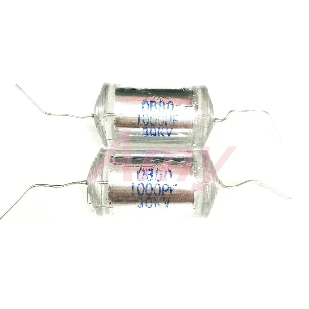 1Pcs 3000PF 30KV 302 high voltage capacitor polystyrene film CTTS 