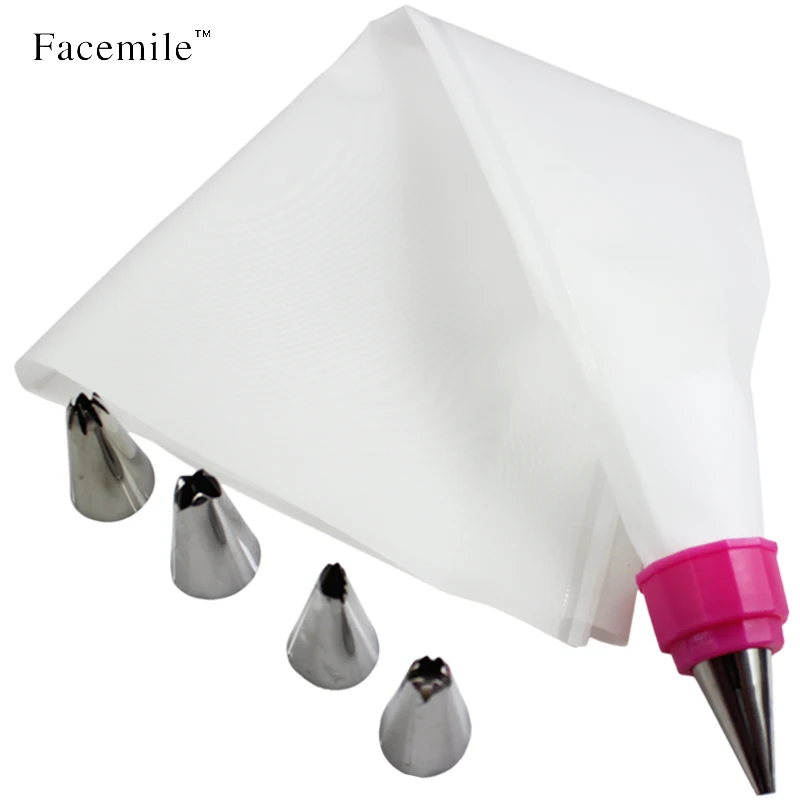 2color Decorating Dual Coupler Icing Bags Piping Tool Pastry Piping Bag