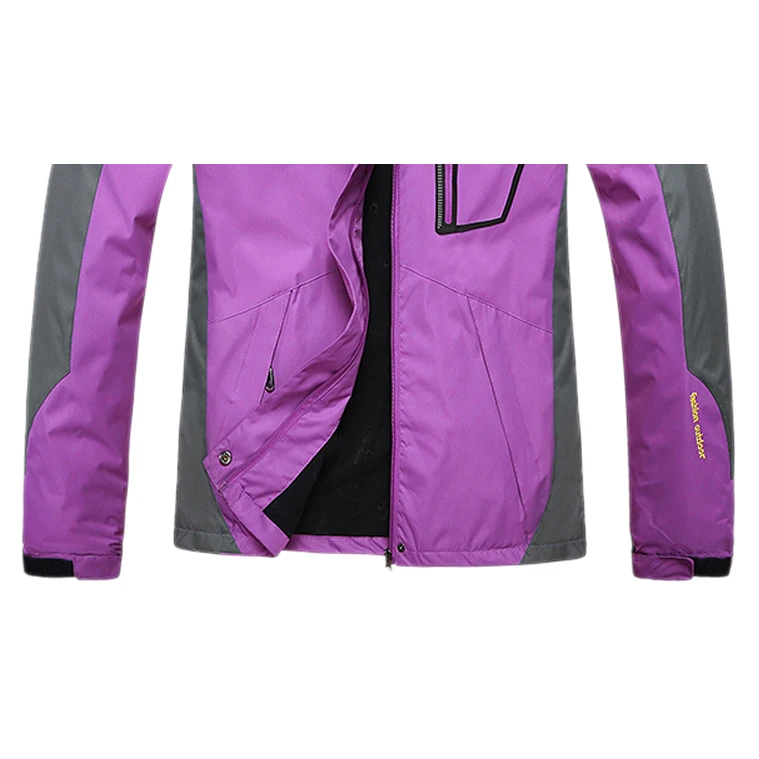 ELOS-весна-осень, Женская куртка для улицы, ветрозащитная, для кемпинга, туризма, спортивное пальто, для рыбалки, туризма, горные куртки для женщин, фиолетовый M