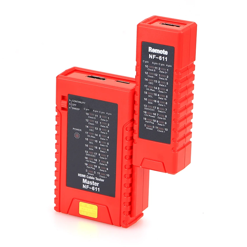  KELUSHI High Definition Cable Tester NF-611 Cable Tester Detector Diagnose Tone Tracer Standard HDM