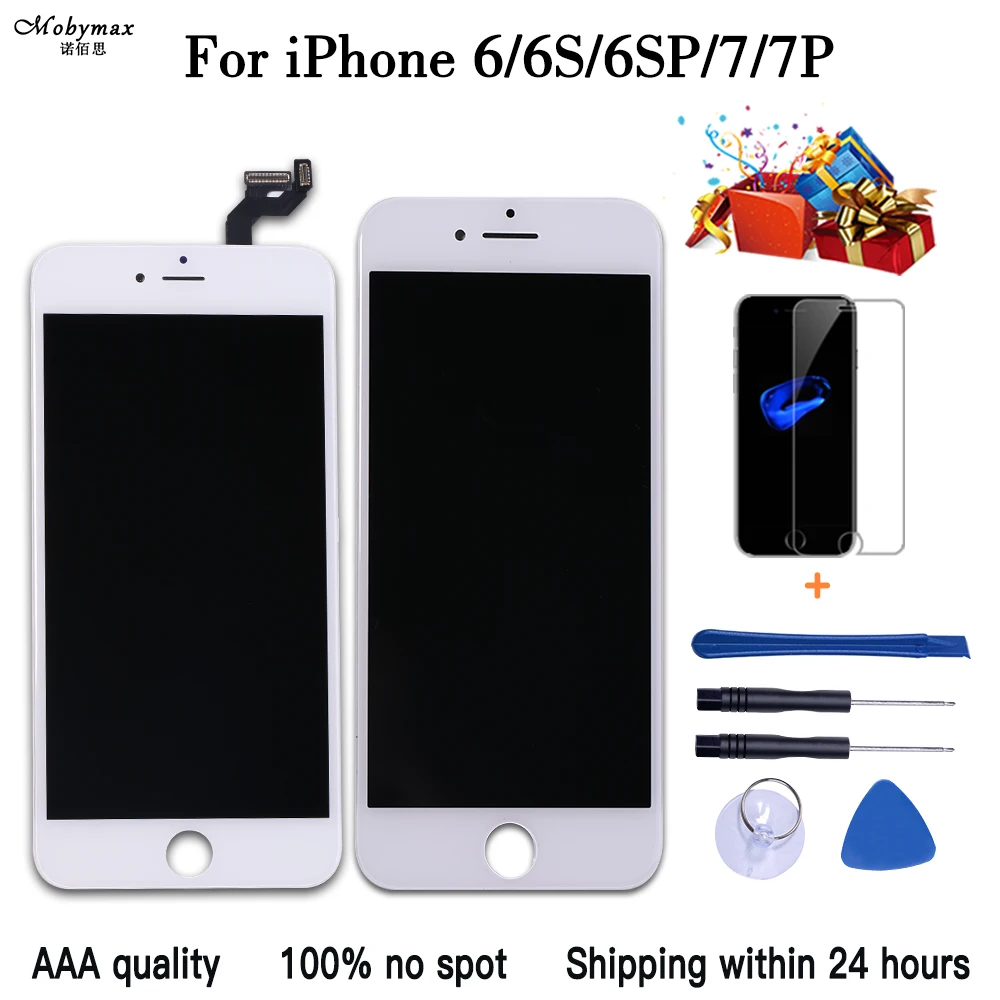 

3D Touch LCD Replacement for iPhone6 6splus Screen Replacement Digitizer Assembly for iPhone 7 lcd display No Dead Pixel +Gifts