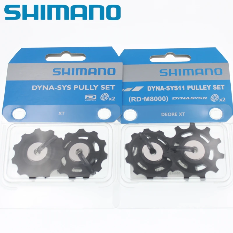 

shimano XT Pulley set M8000 M773 M780 M781 M786 RD-M8000 Rear Derailleur parts Tension Guide Pulley Set