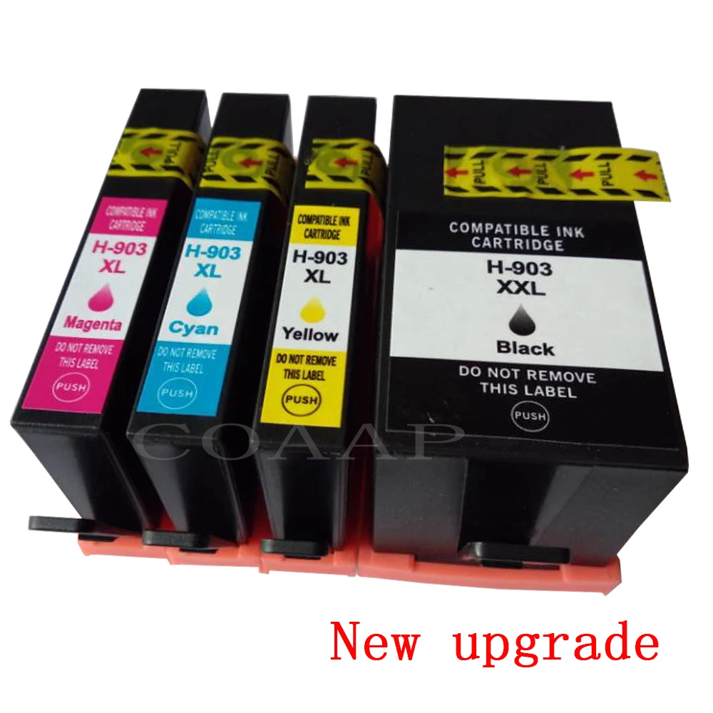 Новое обновление 903 903XL совместимый чернильный картридж для hp Officejet Pro 6950 6960 6961 6963