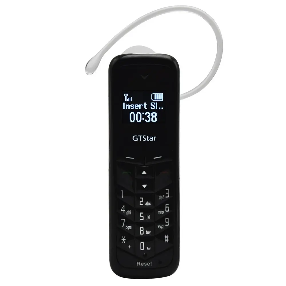 

BM50 Mini Bluetooth Earphone GSM 0.66 Inch Screen Backlight Dialer Phone Book Record Music Alarm Durable Smart Phones Computers