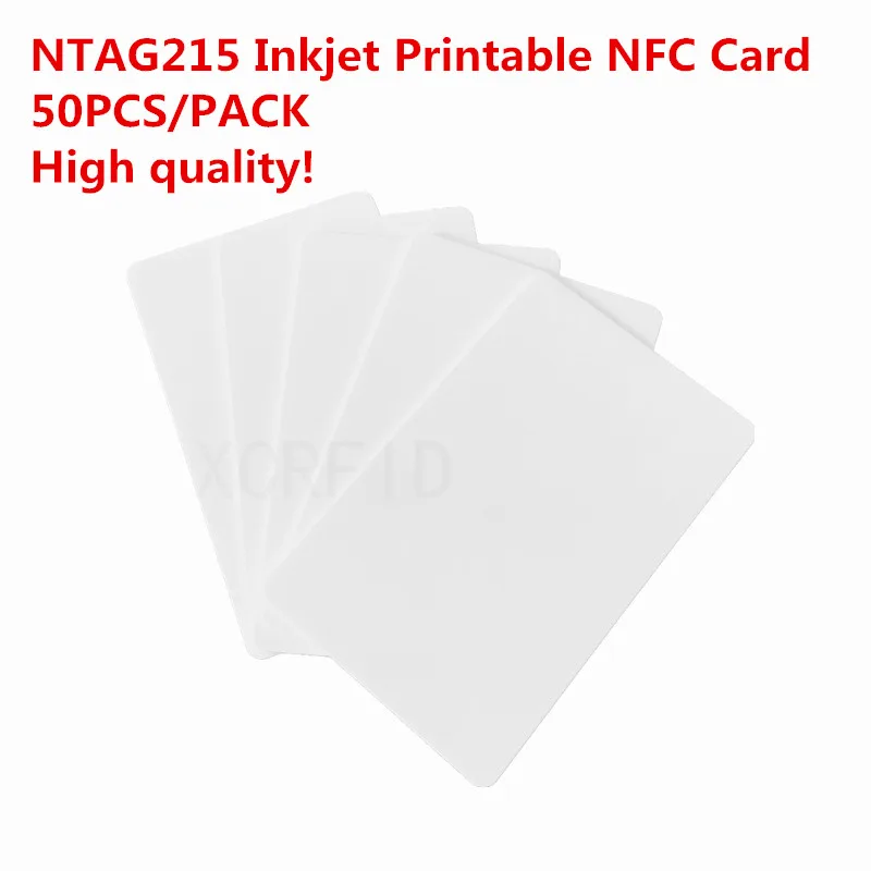 Us 25 69 10 Off Ntag215 Nfc Forum Type 2 Inkjet Printable Nfc Card W 540 Byte For Amiibo Tagmo Nfc Mobile Phones 50pcs On Aliexpress