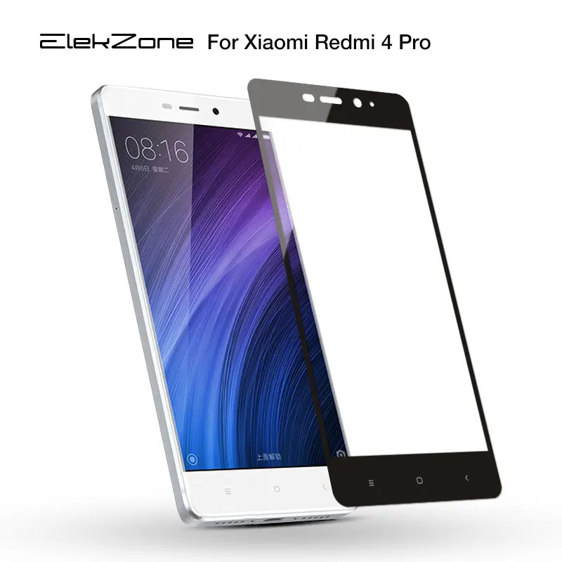 

Full Cover 2.5D Tempered Glass For Xiaomi Redmi 4 Pro Screen Protector Toughened Film For Xiomi Redmi 4Pro Screen Protector