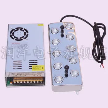 

High Efficiency 7KG/H Ultrasonic Atomizer Large Mist Fogger Ultrasonic Air Humidifier Industrial Air Cleaner with Power Switch