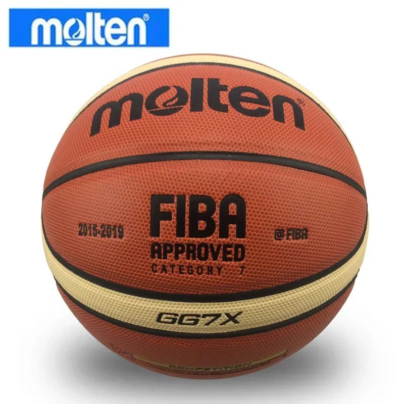 Новое поступление Крытый Размеры 7/6/5 из искусственной кожи баскетбольный мяч тренировочный баскетбольная корзина баскетбольная сетка+ иглы Basketbol - Цвет: As the show GG7X