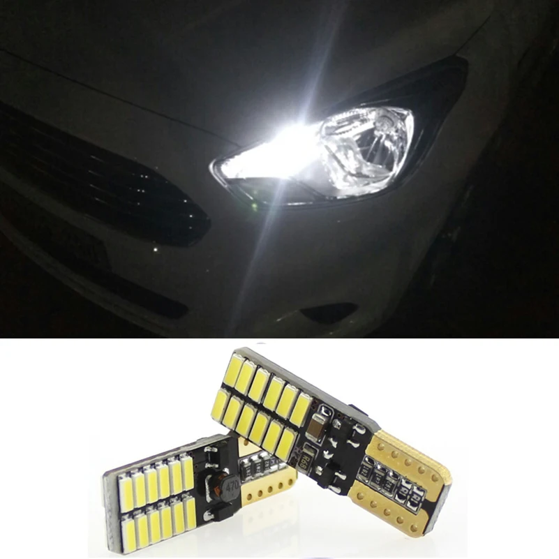 Светодиодный стояночный светильник T10 W5W 2x Canbus для Daewoo Nexia Matiz Lanos Nubira Lacetti Gentra Leganza