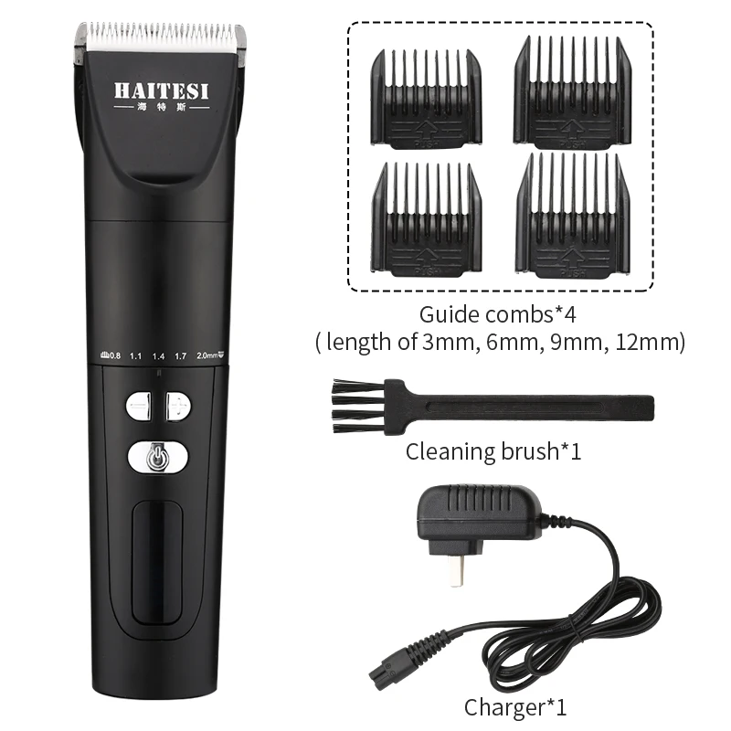 

Eyl Professional Digital Hair Clippers Rechargeable Electric Hair Trimmer Men's Cordless Haircut Adjustable Ceramic Blade
