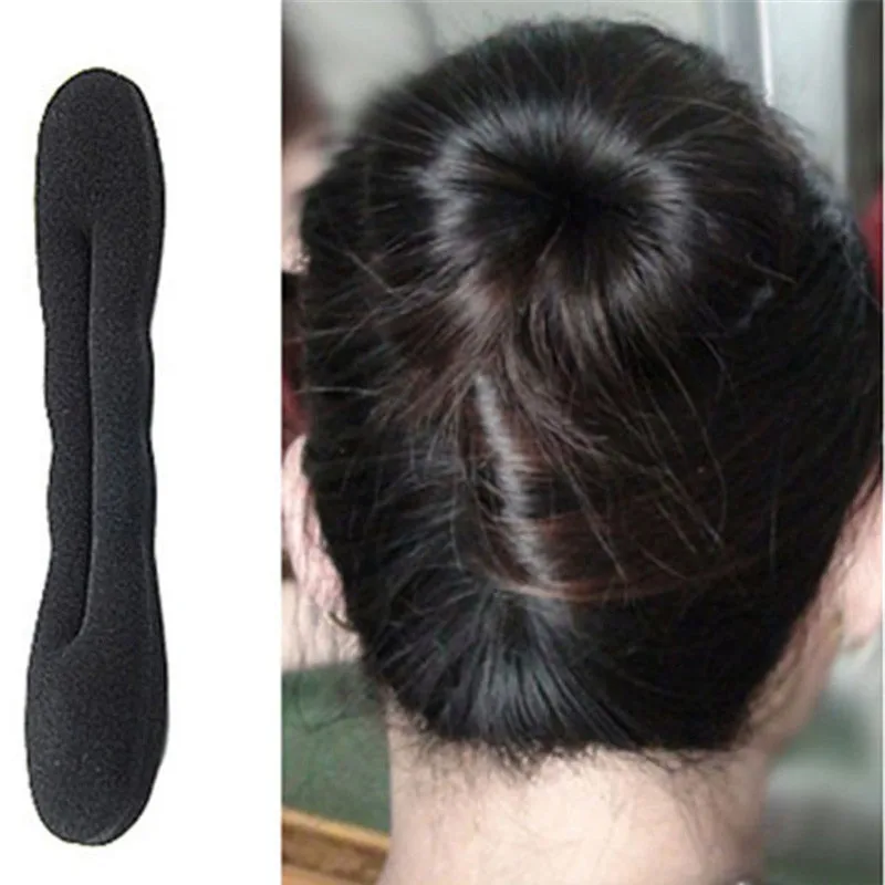 1 шт. Лидер продаж Модные женские губчатый Диск Волосы для головы бутона/Meatball головы большая модель аксессуары для волос