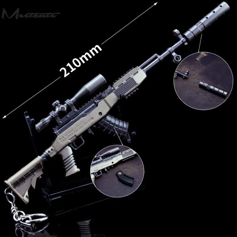 Meetcute PUBG AWM M24 98K брелок для ключей из сплава|Брелоки| |