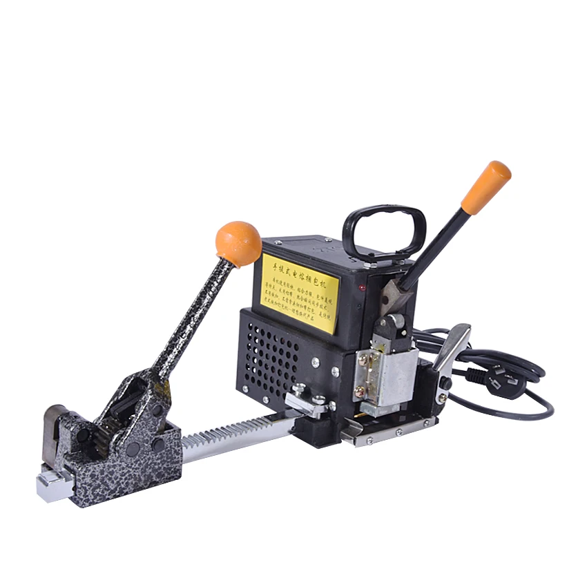 

1pc Portable electricity hot melt baling press Manual packing machine Plastic tape wrapping machine baler tools
