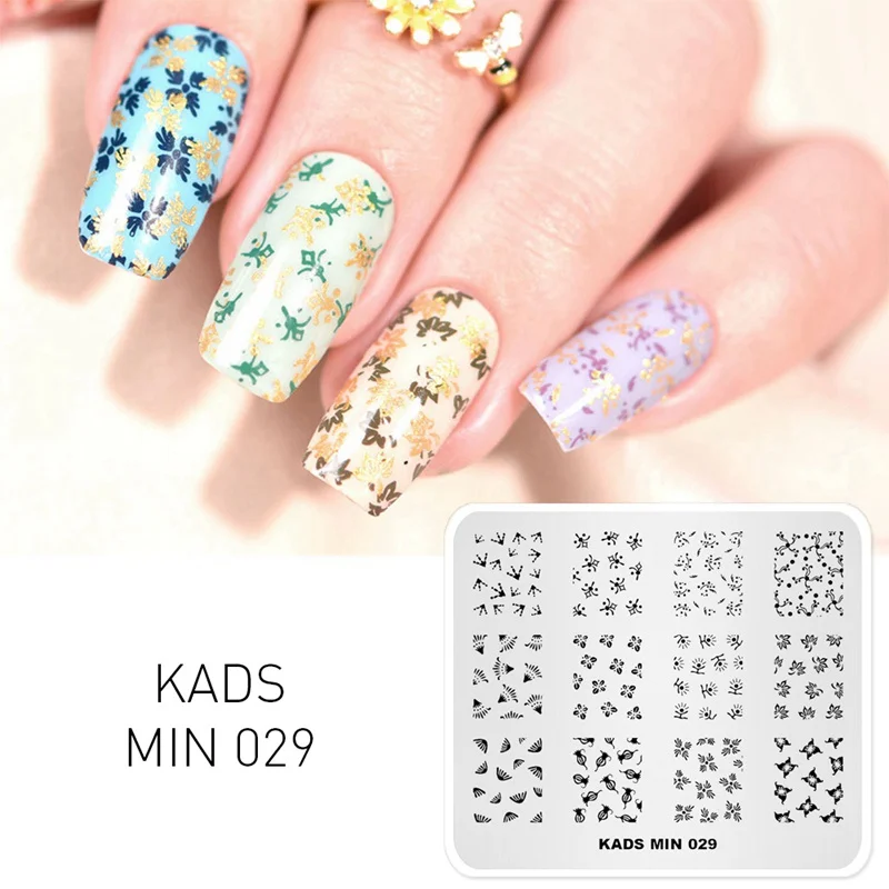 

Rolabling 6 Designs Nail Stamping Plates DIY Image Dog Cat Nail Art Templates Stencils Polish Printing Tool Flowers Animals