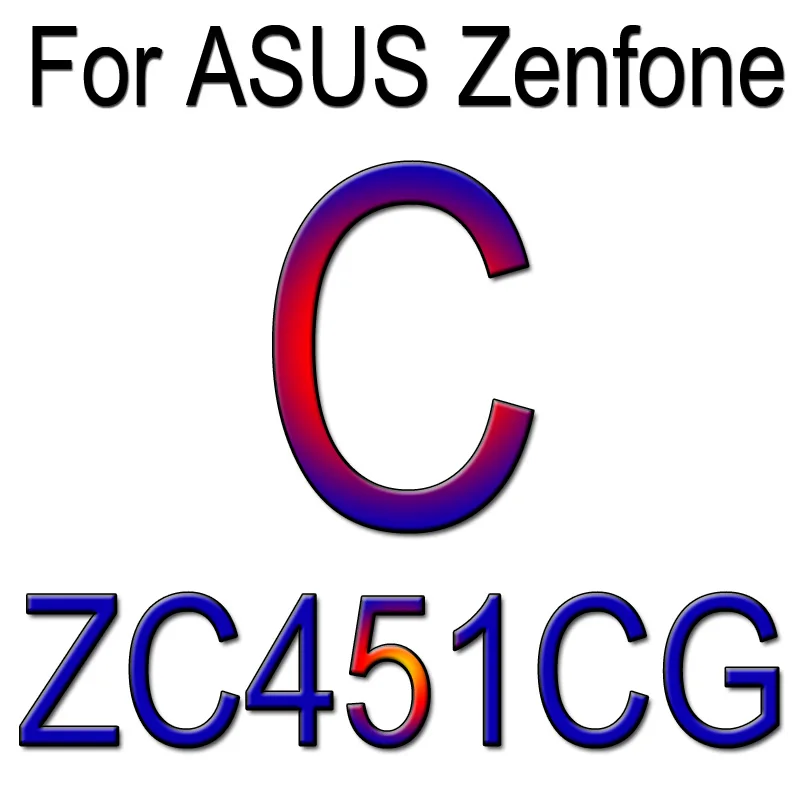 Закаленное стекло для Asus Zenfone Max ZC550KL 5 GO ZD551KL 3 ZE552KL 2 Laser ZE500KL ZE550KL ZE550ML чехол Защитная пленка для экрана - Цвет: Zenfone C ZC451CG