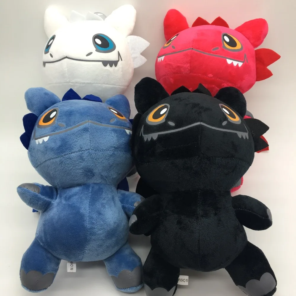 

10pcs/lot 25 cm How To Train Your Dragon 3 Toothless Night Fury Plush Toys Doll Gifts For Kids