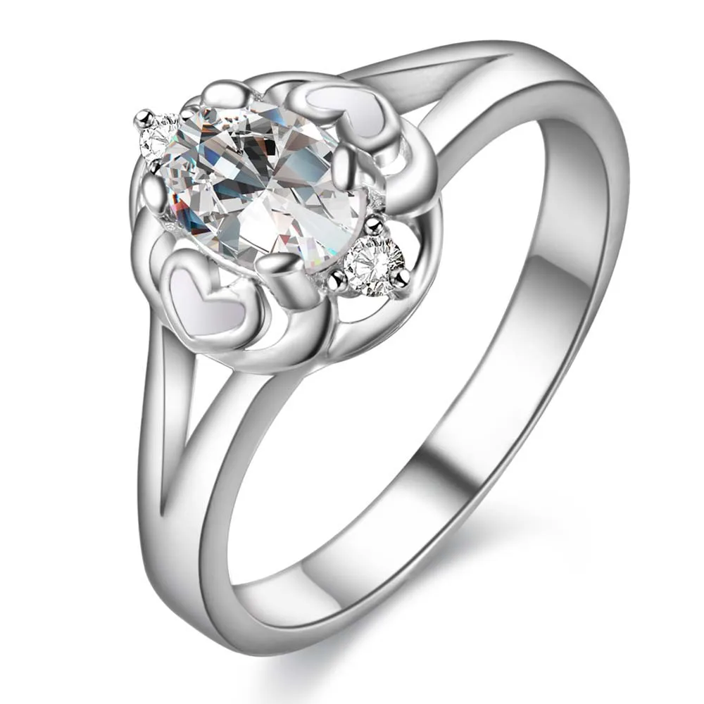 

wholesale High quality silver Fashion jewelry rings WR-1166