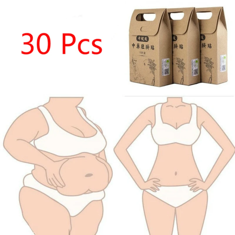 

30 Pcs Slimming Patches Weight Loss Strongest Slim Patch Pads Detox Adhesive Sheet Slimming Body Fat Burners Slimming Products