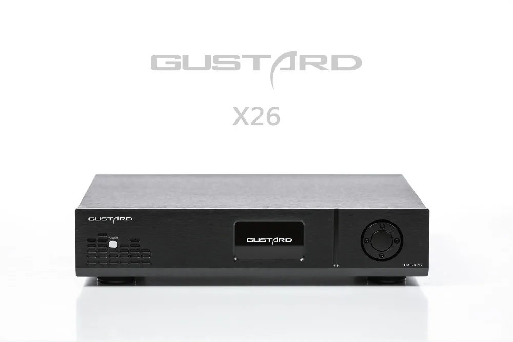 

GUSTARD DAC-X26 Digital dac decoder ES9038PRO DSP PLL Native Balanced Decoder USB/Coaxial/Optical input RCA/Balanced output
