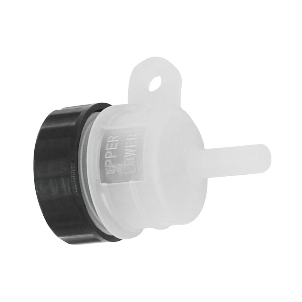 Universal Plastic Refit Motorcycle Foot Rear Brake Master Cylinder Tank Oil Cup Fluid Bottle Reservoir for Kawasaki