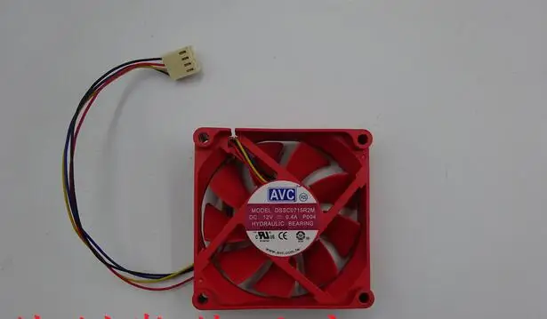 Используется: AVC DSSC0715R2M DC12V 0.4A 7020 70*70*20 мм четыре вентилятора процессора с проводом