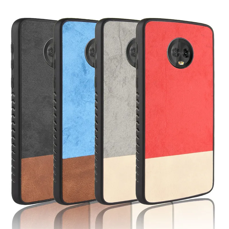 For Motorola Moto G6 Plus Case 5.9 Luxury PU Leather Silicone Phone XT1926 Protective Cover bag TPU |
