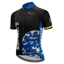 2018 Велоспорт кофта мужская задействуя одежда велосипедов Джерси команда велосипеде Джерси с коротким рукавом MTB Топы быстросохнущая
