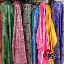 Жаккардовая парча костюм hanfu вечернее платье Cheongsam детская одежда cos Дамасская Ткань Тканые mdash Pipa цветок серии 10