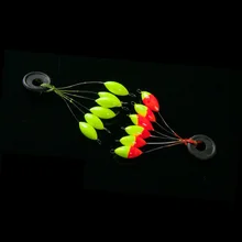 3 пачек 6 в 1 семь-сатр mixedcolored accesorios pesca Пластиковые рыбалка буи поплавков поплавок Рыба Снасти ffo6