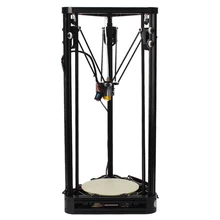 Full Metal Frame High Precision Pulley Version 3D Printer Easy Assembly DIY KIT High Quality Delta 3D Printer Send From Moscow