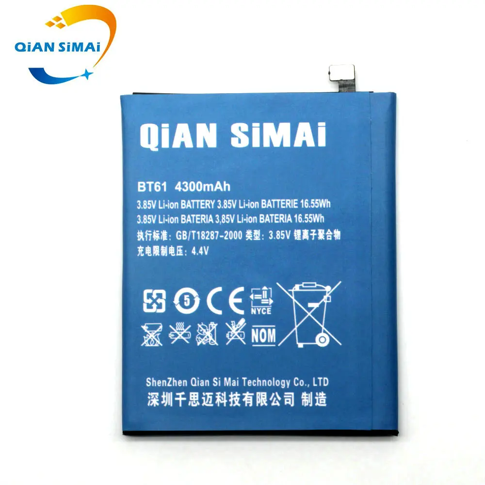 

4300mAh new BT61 BT 61 battery for Meizu M3 Note M3Note M681H M681 (not fits for L681H L-version )+track number