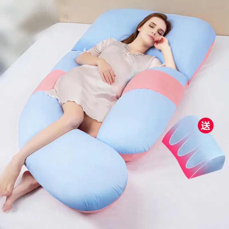 Подушка для поддержки талии живота для беременных женщин, подушка для кормления грудью - Цвет: fenlan