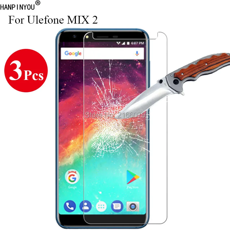 3 шт./лот новинка 9 H 2.5D закаленное стекло Защита экрана для Ulefone MIX 2 Mix2 5 7 &quot