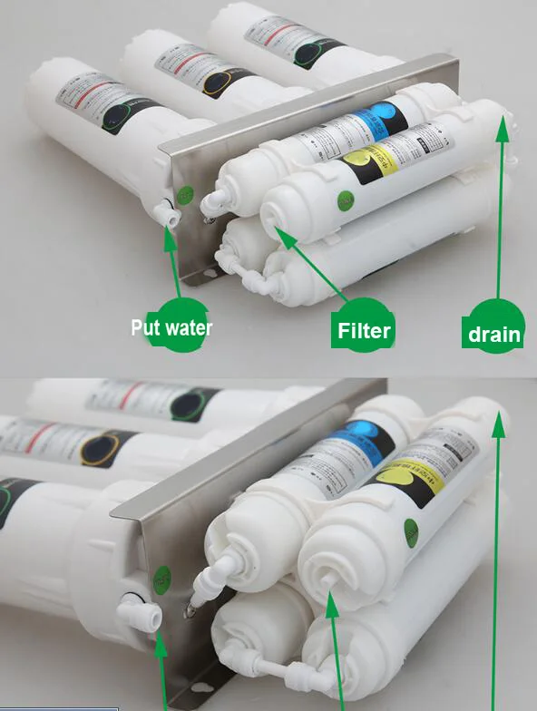 Очиститель воды 7 ступеней портативная ультрафильтрационная система фильтра питьевой воды