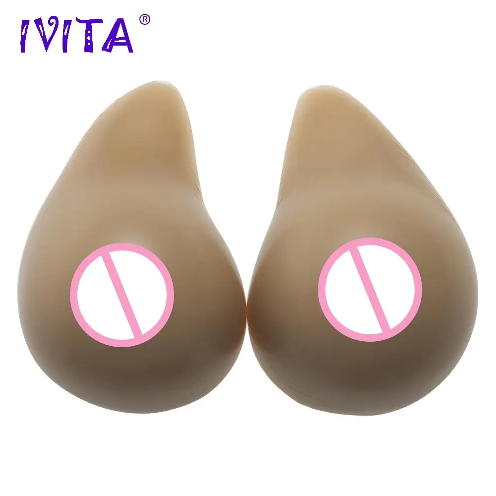 

IVITA 6000g Spiral Breast Forms Artifical Silicone Breast Forms For Cosplay Crossdresser Drag Queen Transsexual Transgender