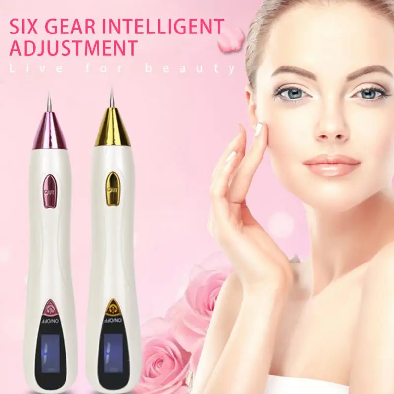 

New LCD Laser Mini Face Spot Removal Pen Make Up Device Plasma Dark Spot USB