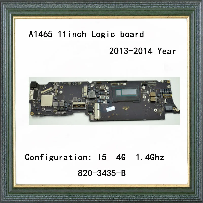 Genuine Logic Board for font b MacBook b font Air A1465 Motherboard 11inch i5 8G 1