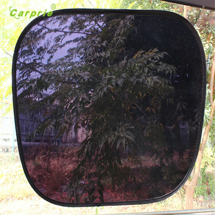 

Hot Selling 2Pcs Car Rear Window Side Sun Shade Cover Block Static Cling Visor Shield Screen windows block the sun Dropshipping