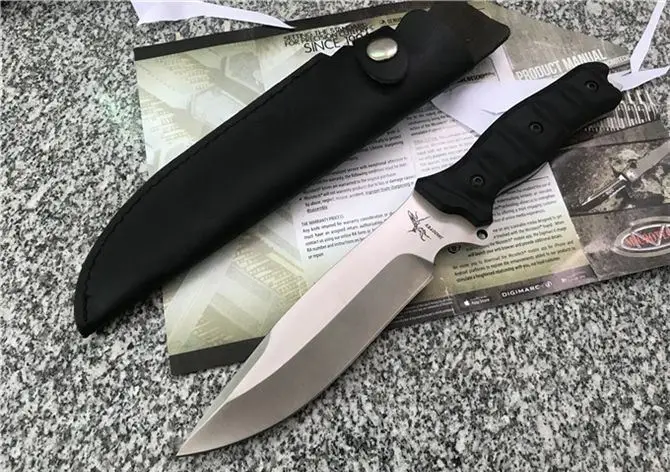 

Mengoing Wilderness Power Hunting Fixed Blade Knife 440 Micarta 0582