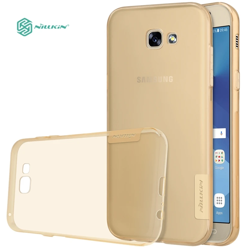 Чехол NILLKIN для Samsung Galaxy A3 2017 прозрачный мягкий силиконовый чехол из ТПУ защитный |