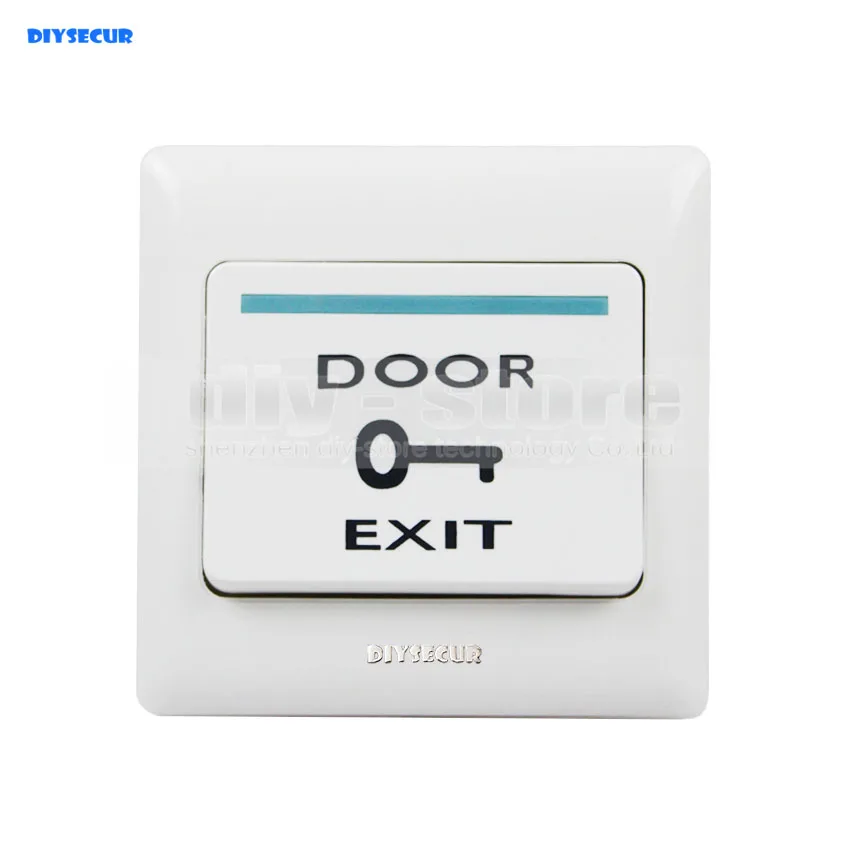 DIYSECUR кнопка на выход переключатель для двери контроля доступа комплект