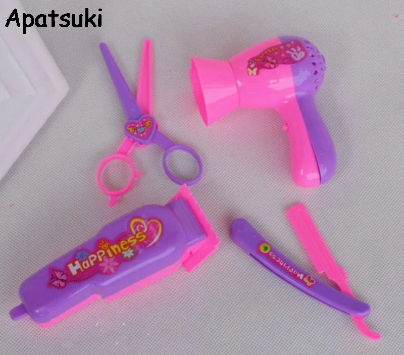 1set Kid S Play House Toys Doll Accessories Fake Doll S Plastic